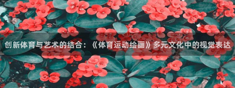 vsport体育官网下载联系电话：创新体育与艺术的结