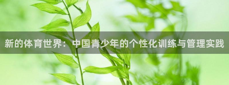 vsport体育官方正版app娱乐下载：新的体育世界：中国青
