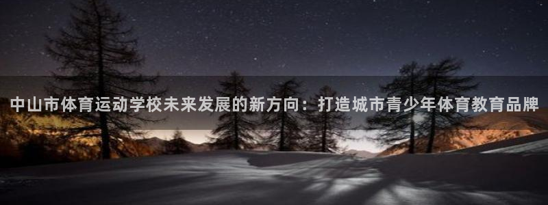 vsport体育平台app下载安装免费：中山市体育运动学校未