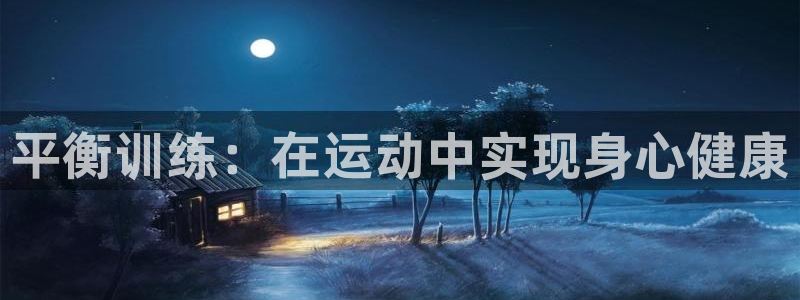 vsport体育官方正版app官方：平衡训练：在运动中实现身